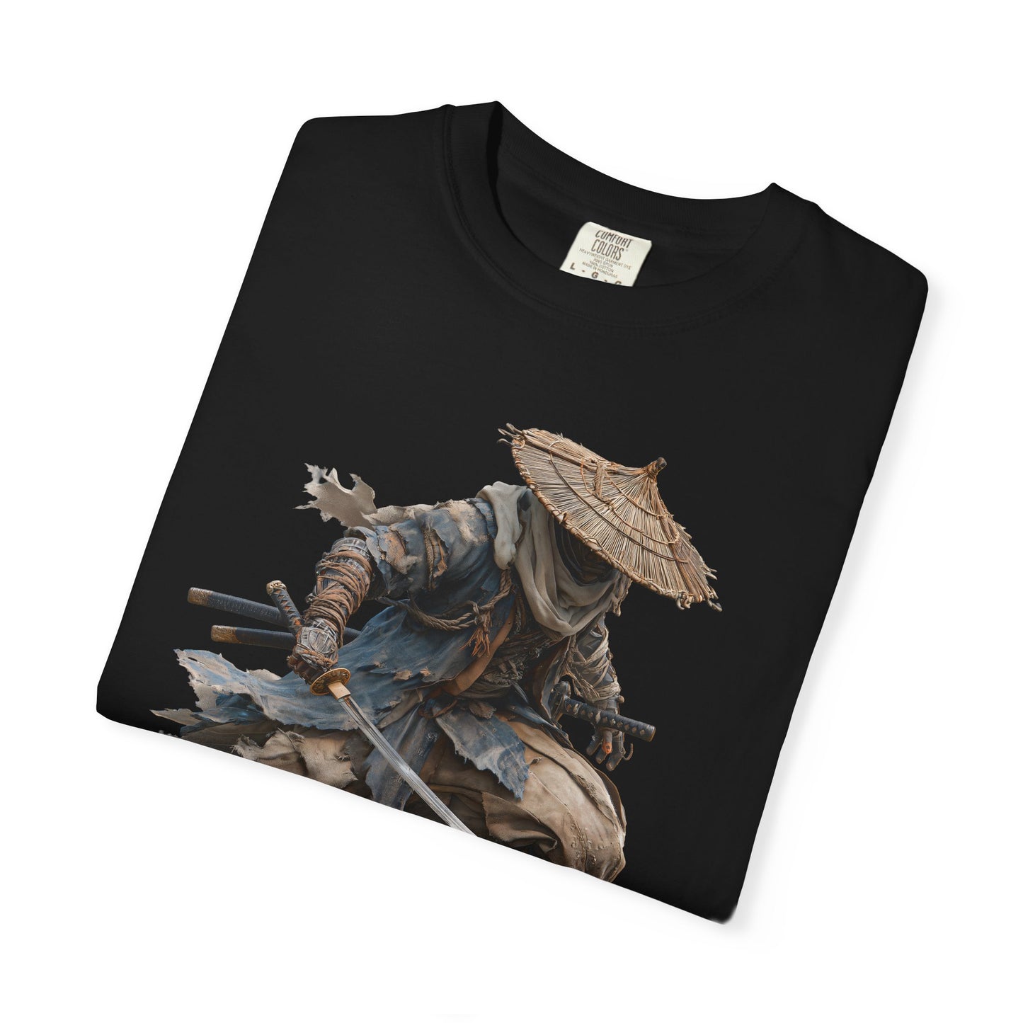 "Straw Hat Ronin" T-Shirt / Japanese warriors / Japanese shirts / Samurai shirts