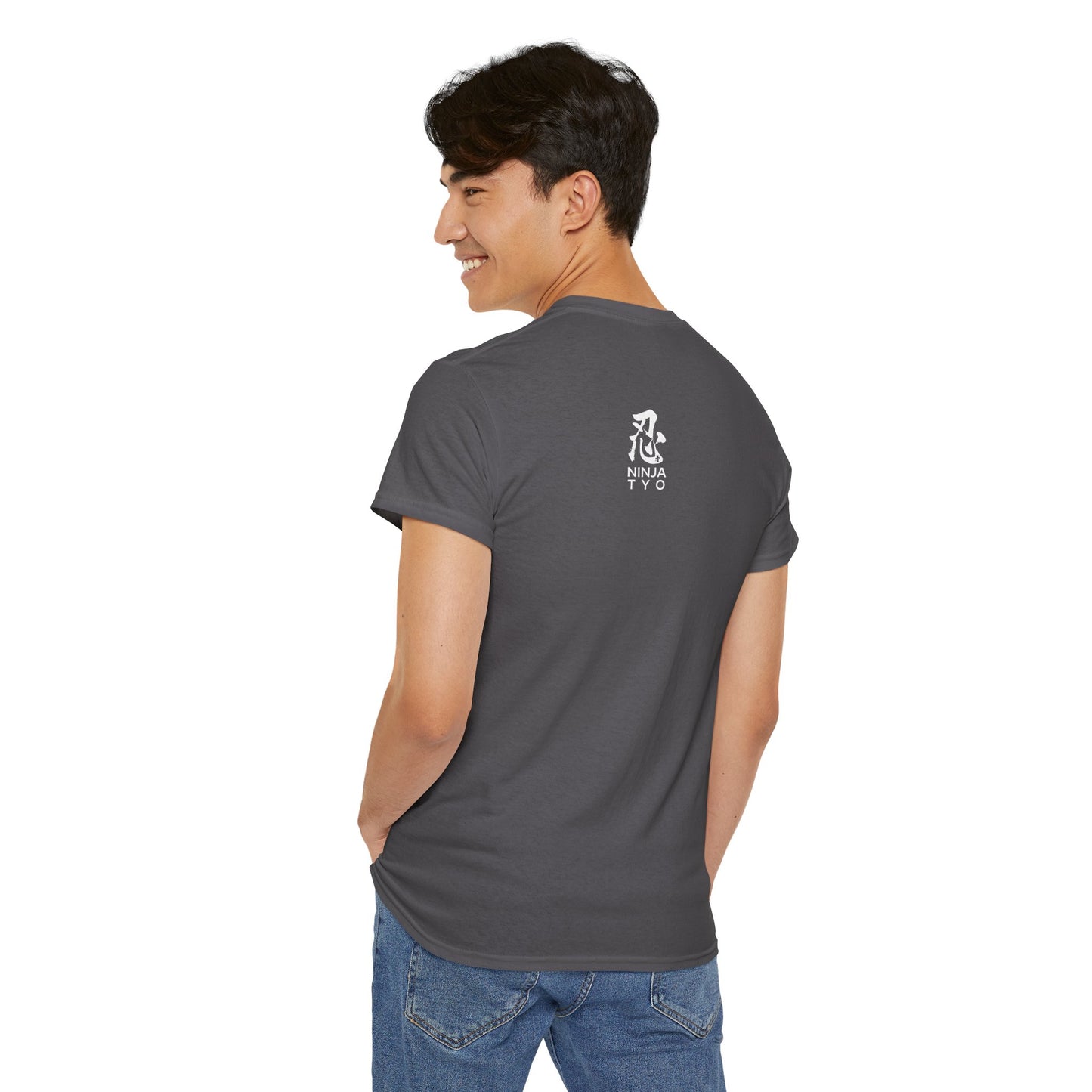 Ninja TYO "Black Flame Katana" T-Shirt / Japanese warriors / Japanese culture clothing
