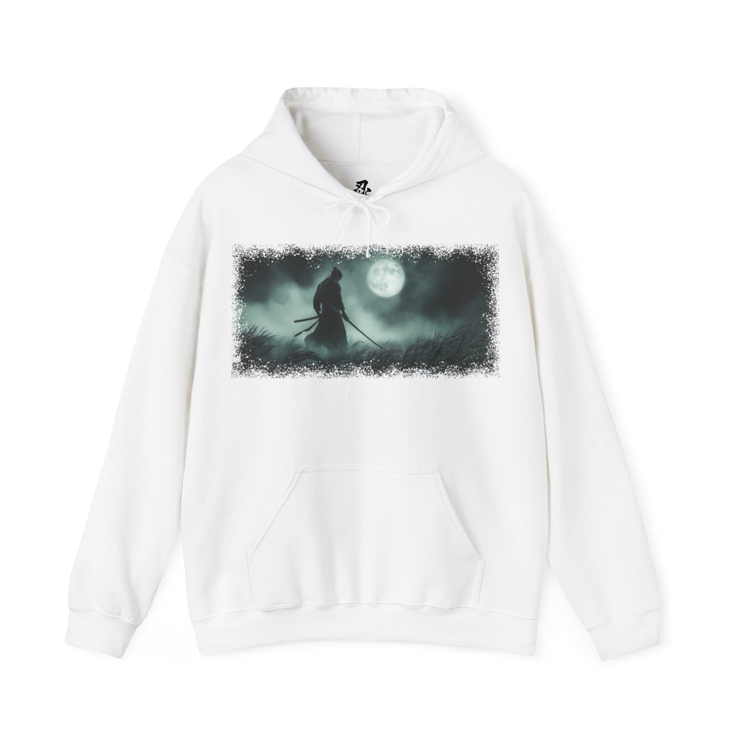 Ronin "Moonlight" Hoodie / Japanese warriors / Japanese culture clothing