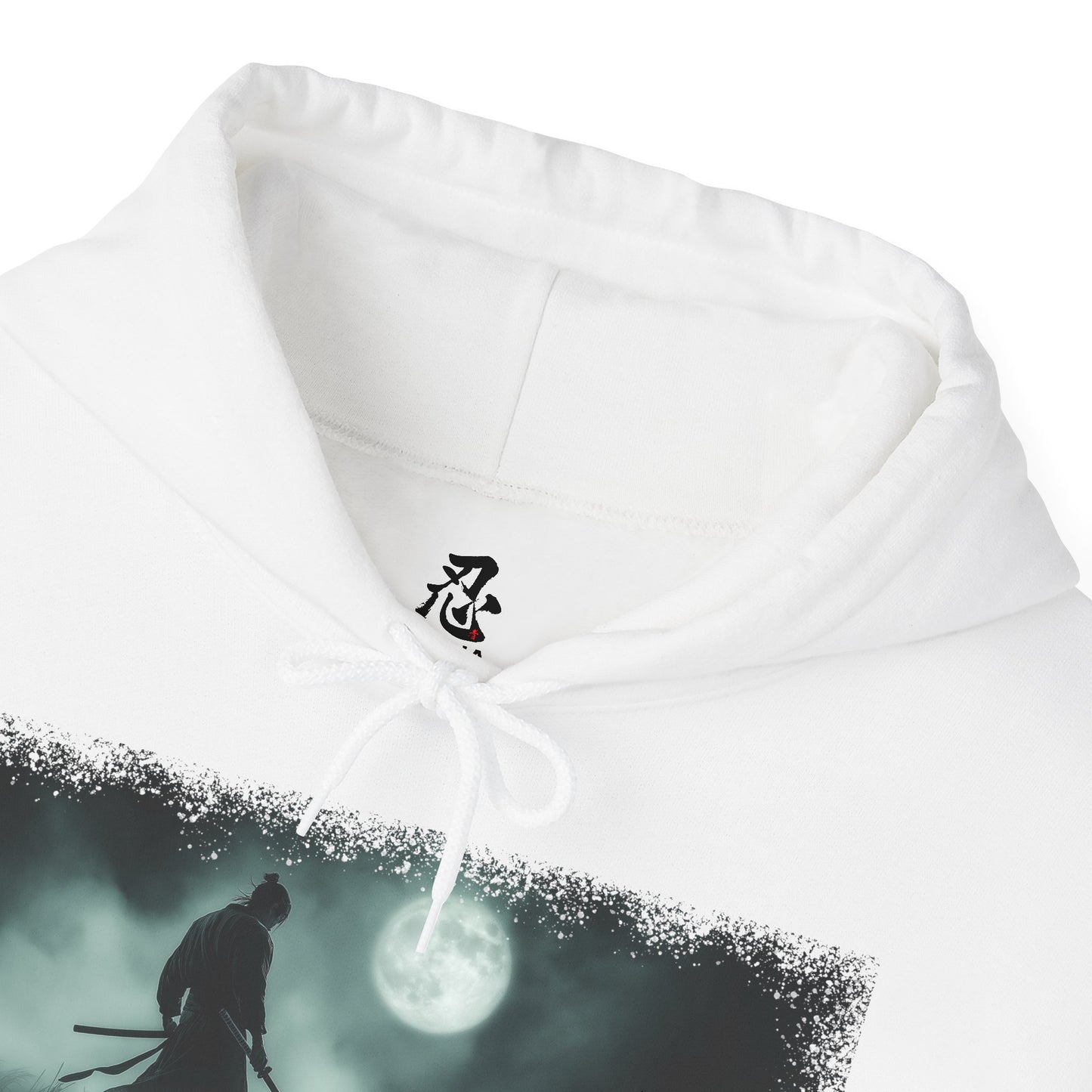 Ronin "Moonlight" Hoodie / Japanese warriors / Japanese culture clothing