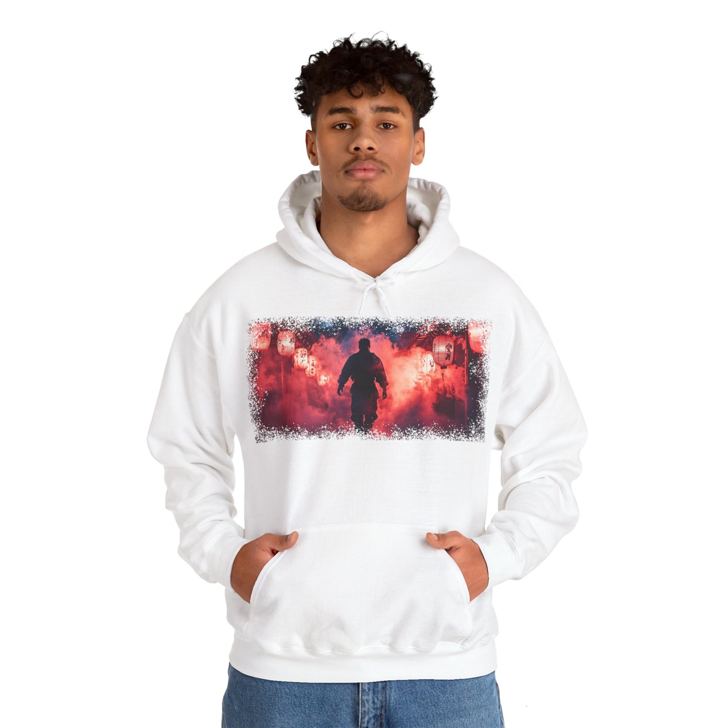 Ninja "Smoke Bomb" Hoodie / Japanese warriors / Japanese culture clothing