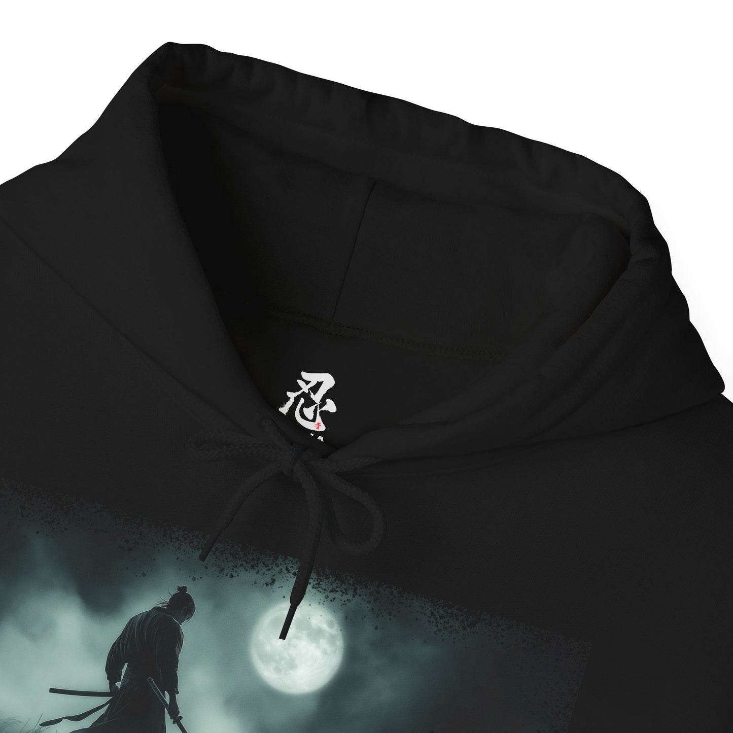 Ronin "Moonlight" Hoodie / Japanese warriors / Japanese culture clothing