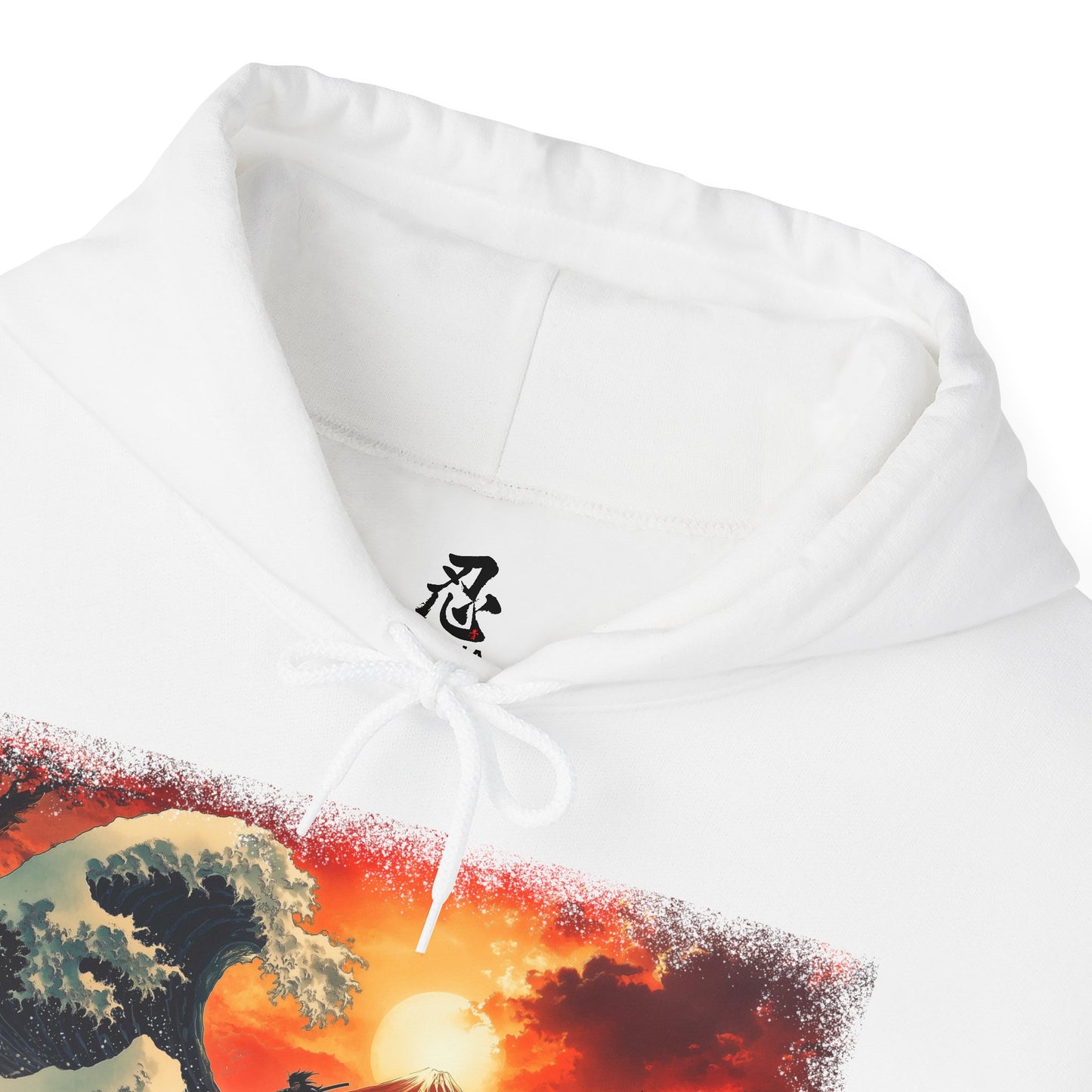 Ninja "Wave of Kanagawa" Hoodie / Japanese warriors / Japanese culture clothing