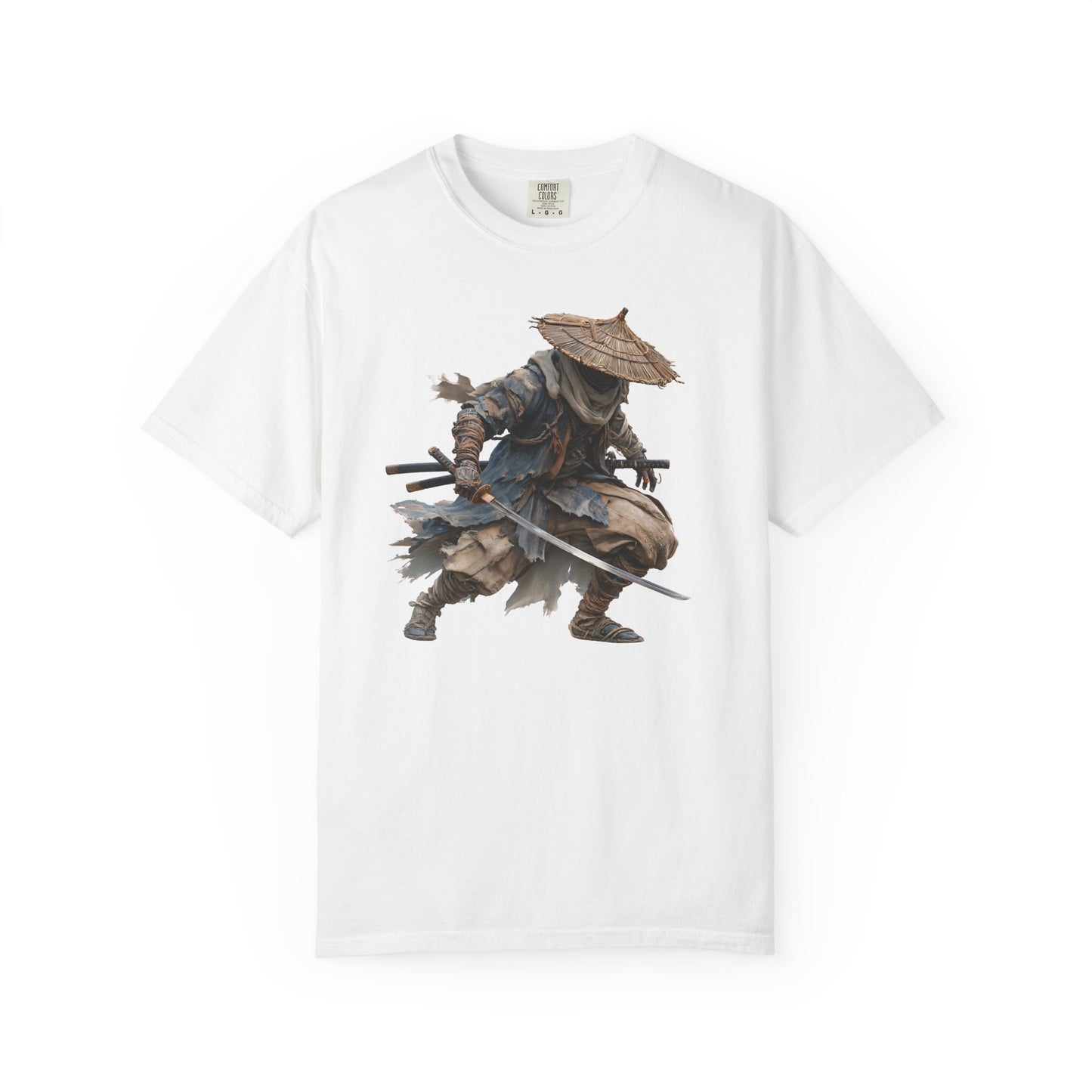 "Straw Hat Ronin" T-Shirt / Japanese warriors / Japanese shirts / Samurai shirts