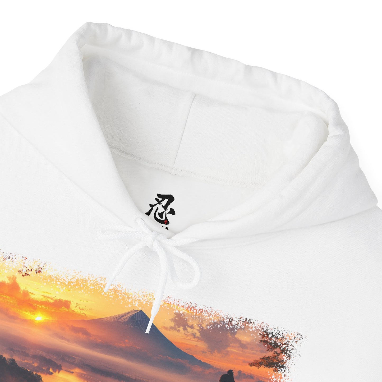 Ronin "Mt.Fuji Sunset" Hoodie / Japanese warriors / Japanese culture clothing
