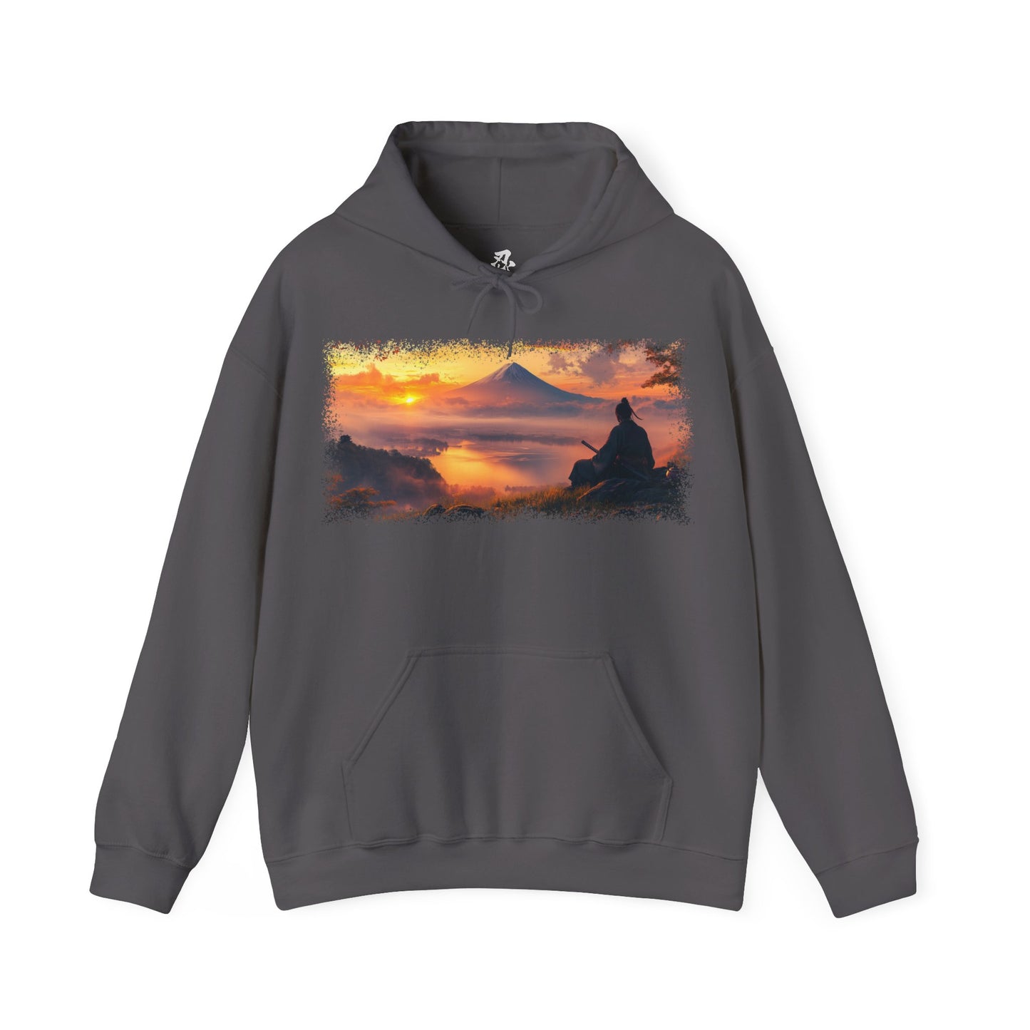 Ronin "Mt.Fuji Sunset" Hoodie / Japanese warriors / Japanese culture clothing