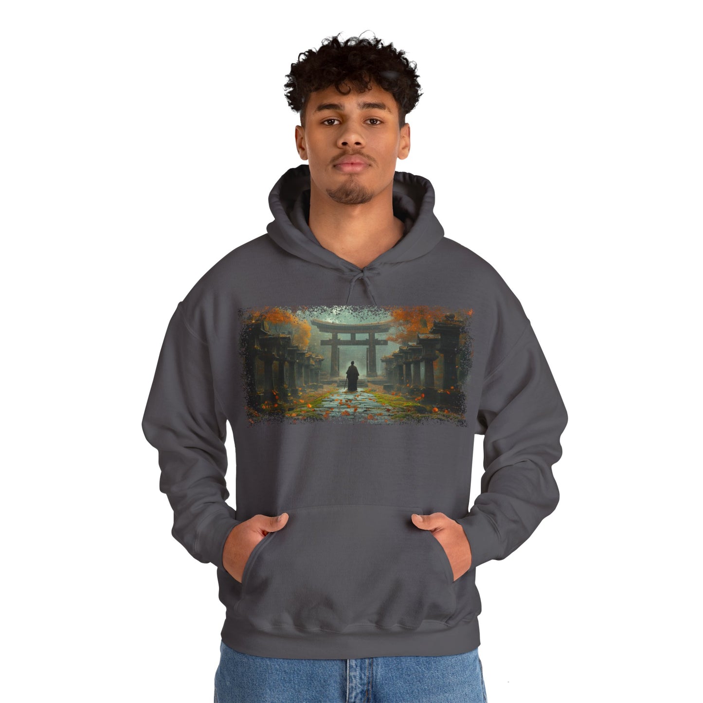 Ronin "Torii" Hoodie / Japanese warriors / Japanese culture clothing