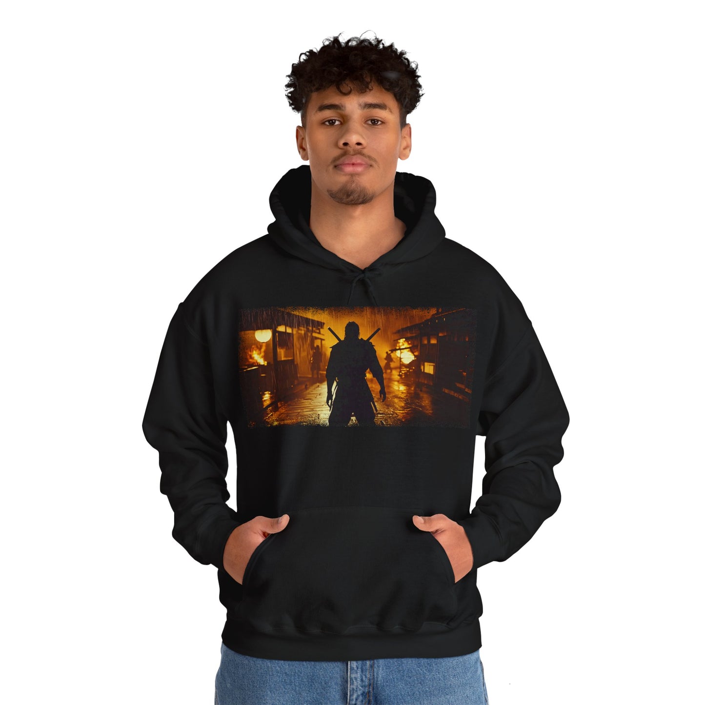 Ninja "Seeking Smitty" Hoodie / Japanese warriors / Japanese culture clothing
