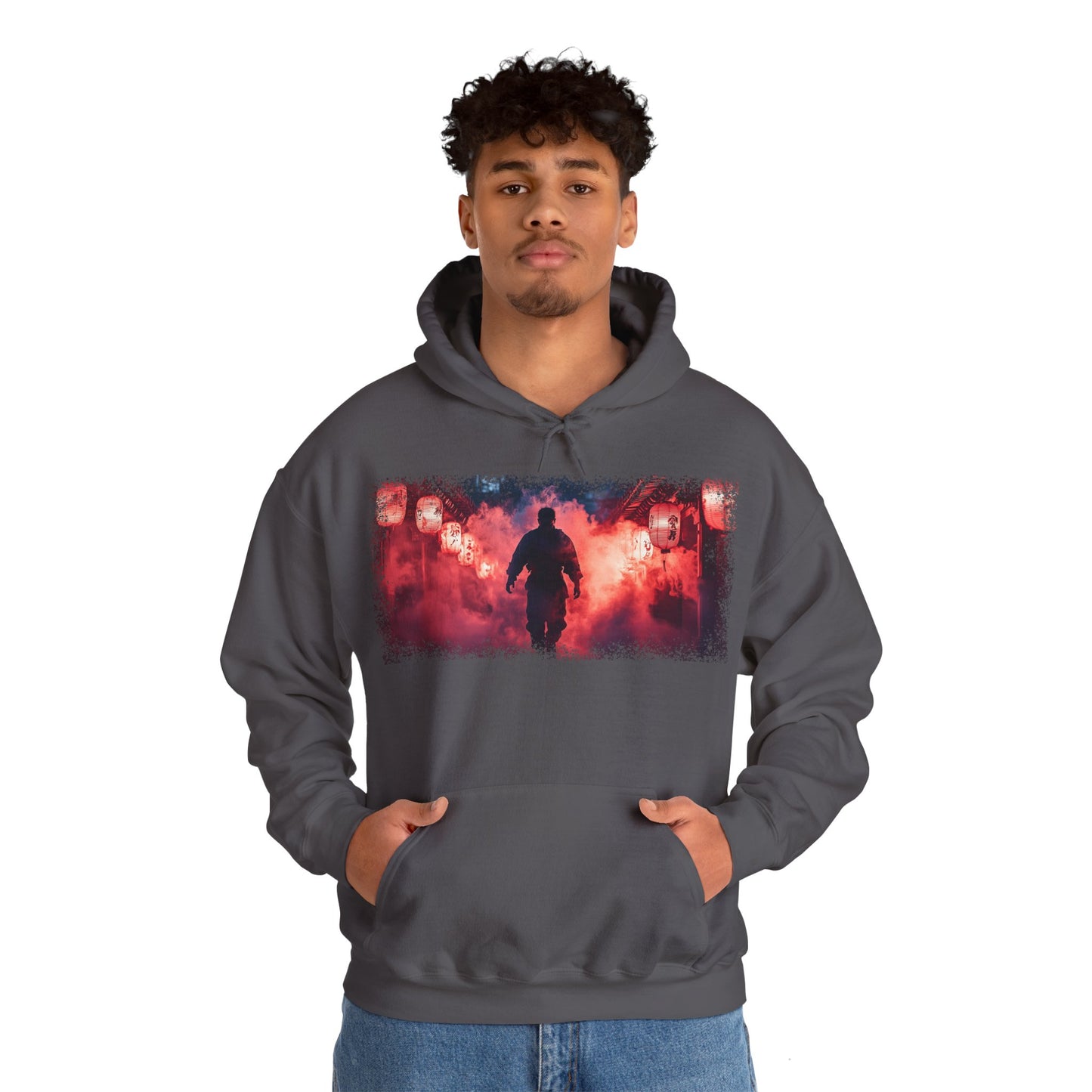 Ninja "Smoke Bomb" Hoodie / Japanese warriors / Japanese culture clothing