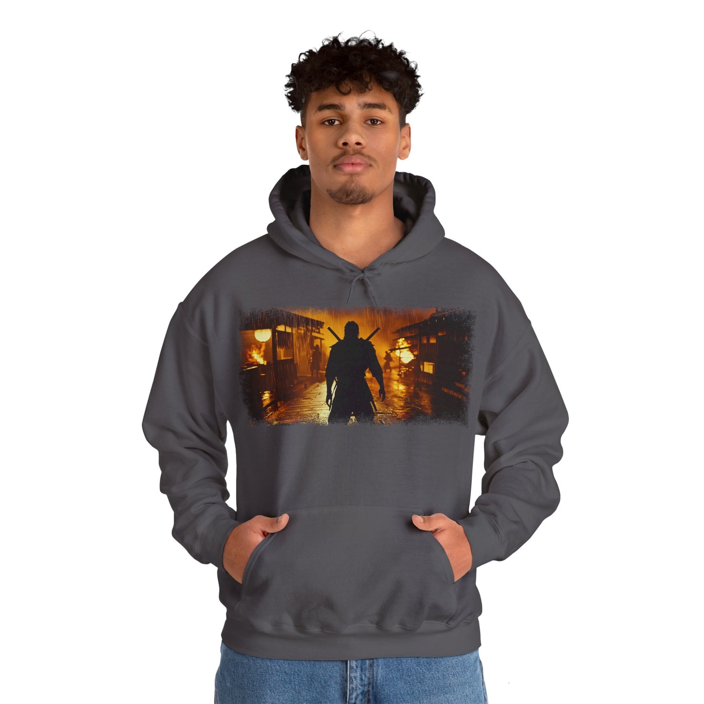Ninja "Seeking Smitty" Hoodie / Japanese warriors / Japanese culture clothing