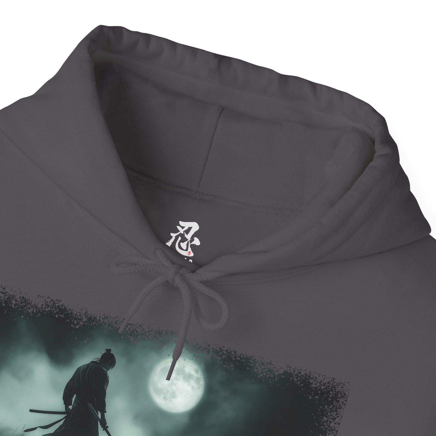 Ronin "Moonlight" Hoodie / Japanese warriors / Japanese culture clothing