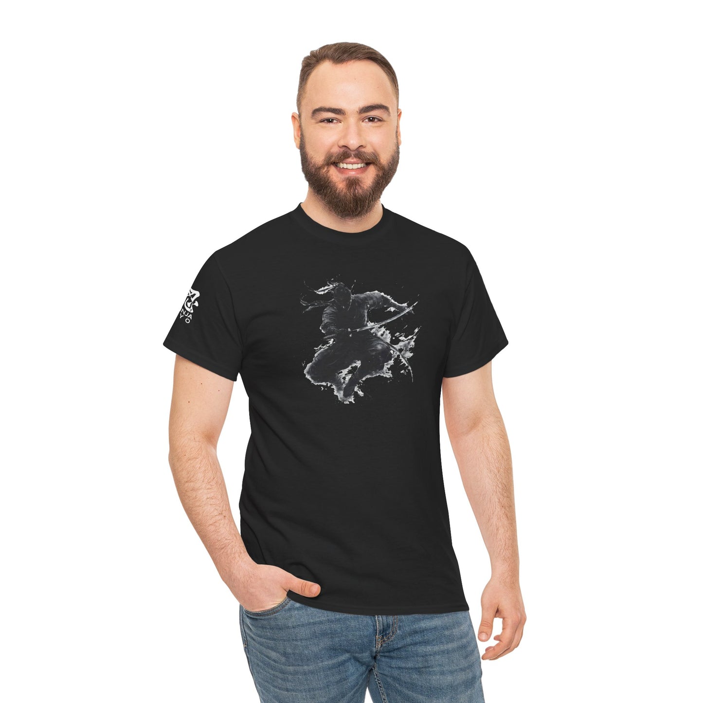Ninja "Jump Slash" T-Shirt / Japanese warriors / Japanese culture clothing