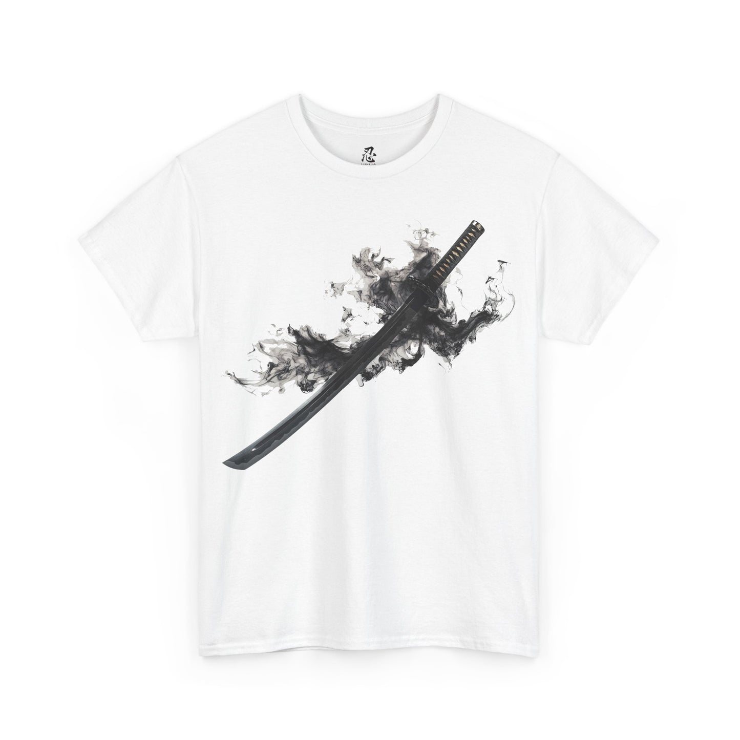 Ninja TYO "Black Flame Katana" T-Shirt / Japanese warriors / Japanese culture clothing