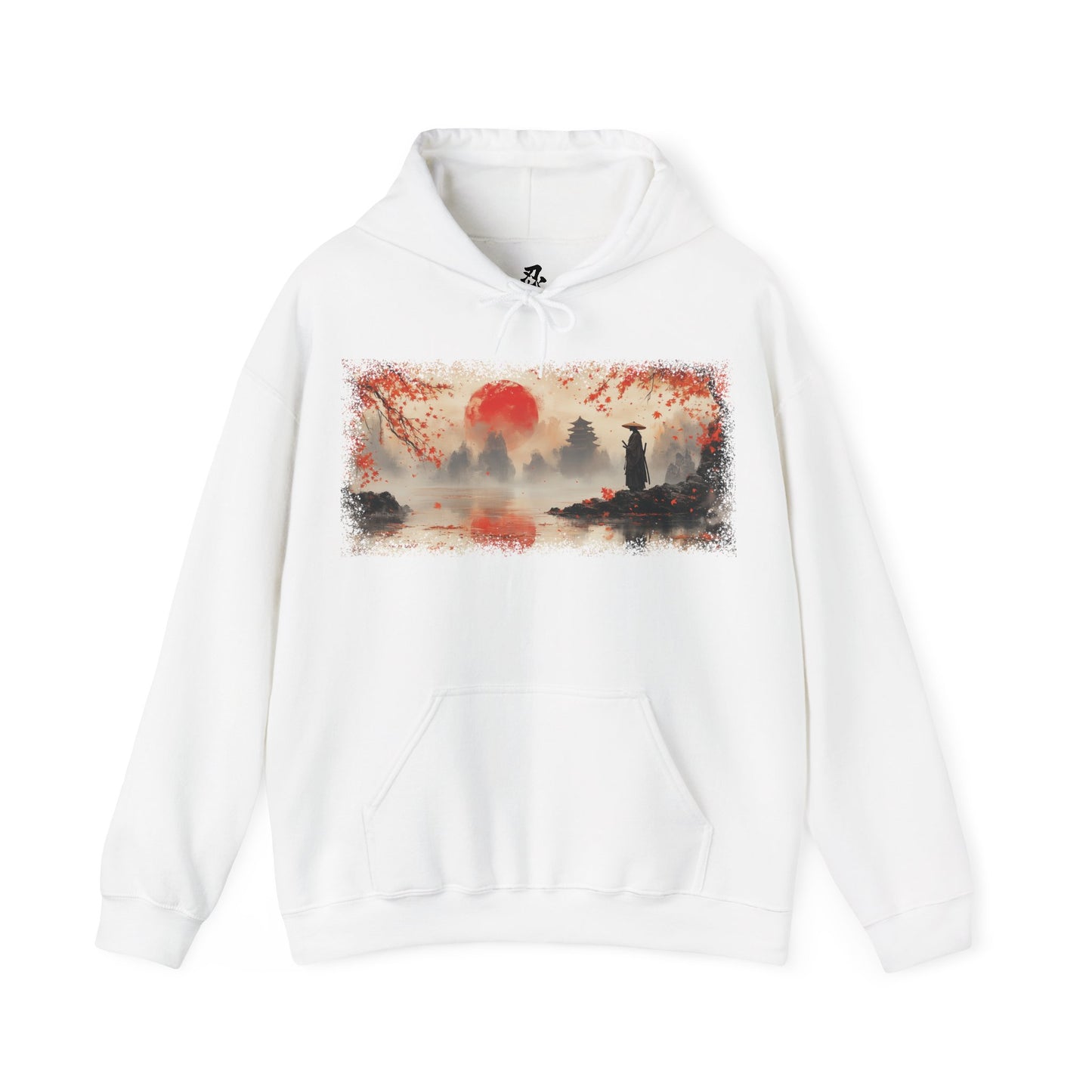 Ronin "Hinomaru" Hoodie / Japanese warriors / Japanese culture clothing