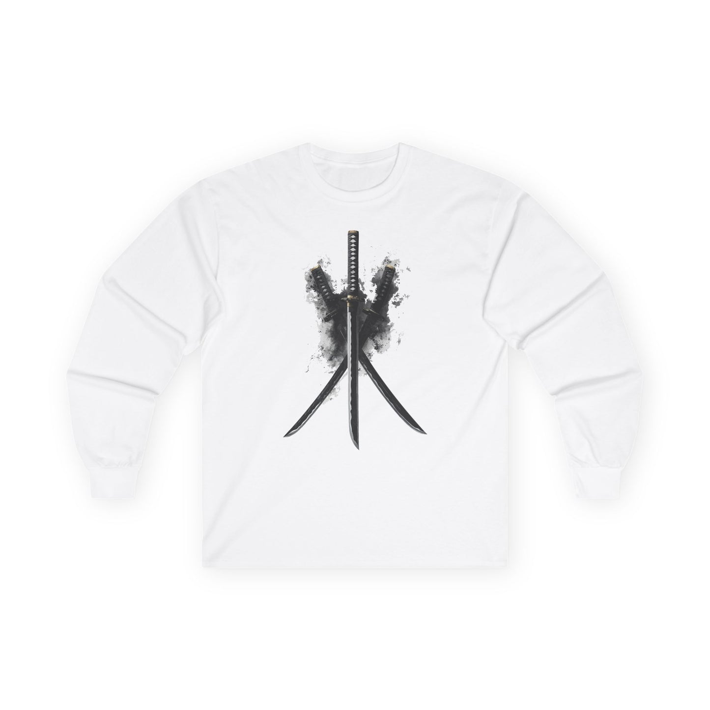 Ninja TYO "San Tou Ryu" Long T-Shirt / Japanese warriors / Japanese culture clothing