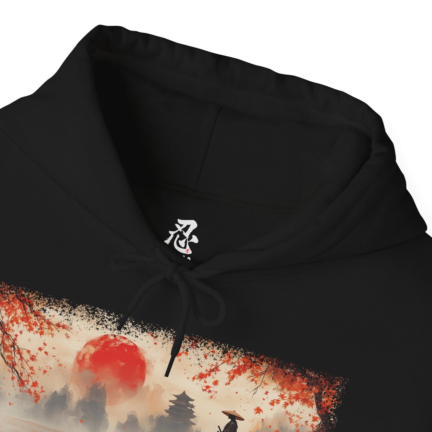 Ronin "Hinomaru" Hoodie / Japanese warriors / Japanese culture clothing