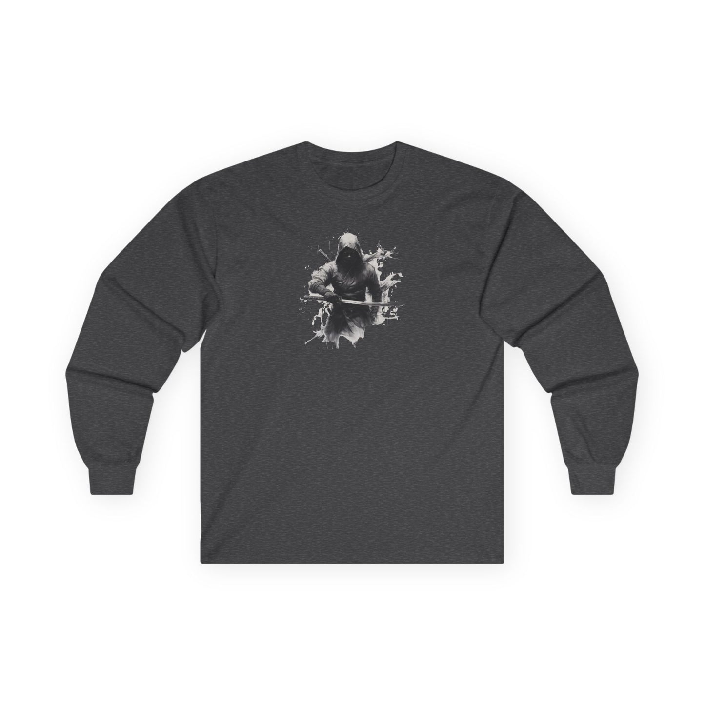Ninja "Unsheathed" Long T-Shirt / Japanese warriors / Japanese culture clothing