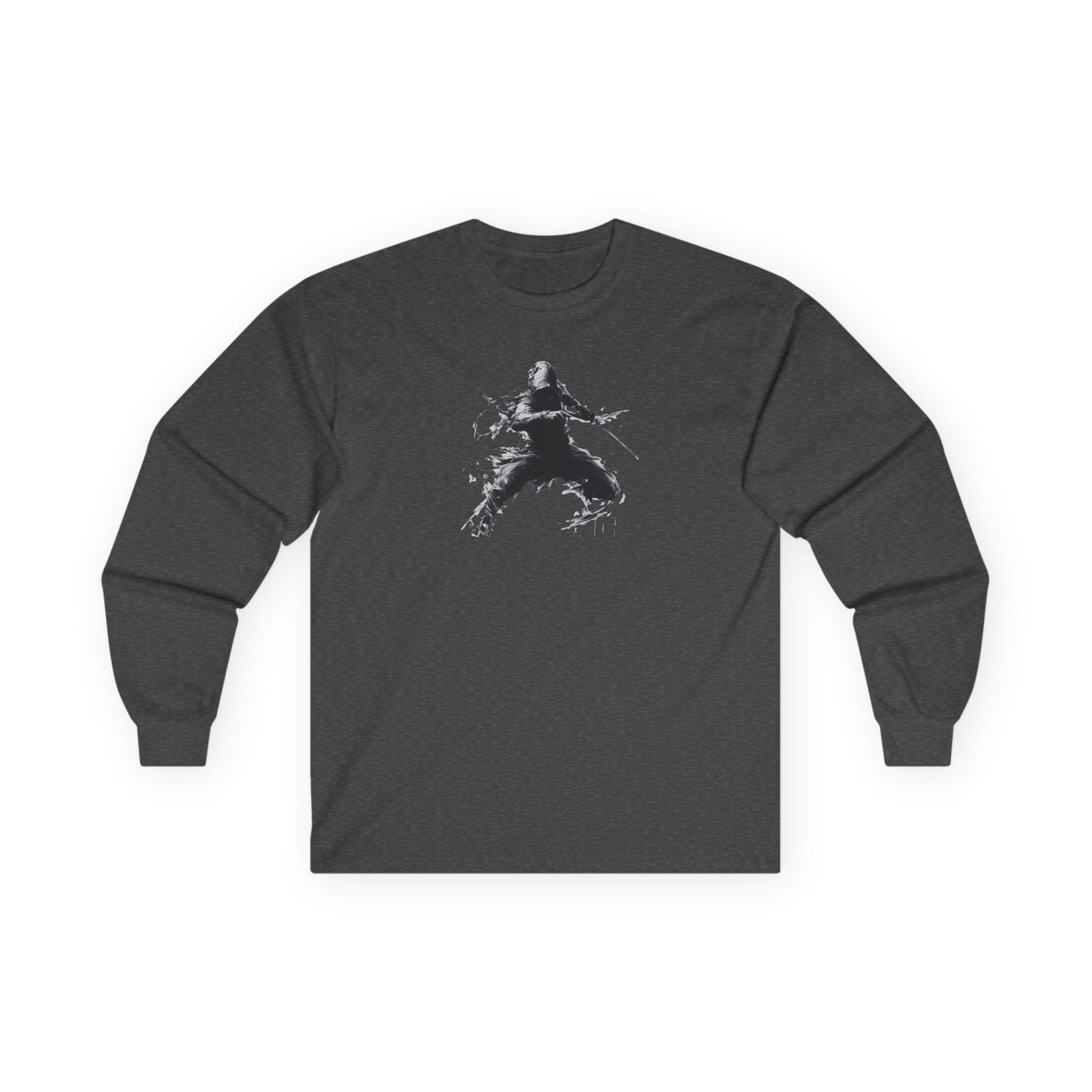Ninja "Backstep" Long T-Shirt / Japanese warriors / Japanese culture clothing