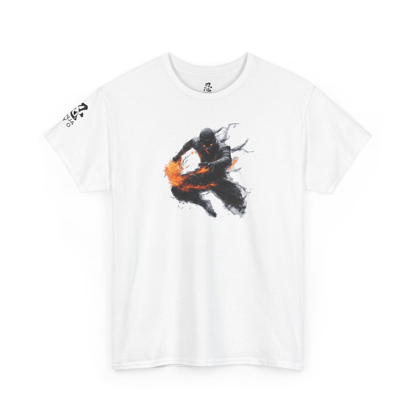 Ninja "Katon no Jutsu" T-Shirt / Japanese warriors / Japanese culture clothing