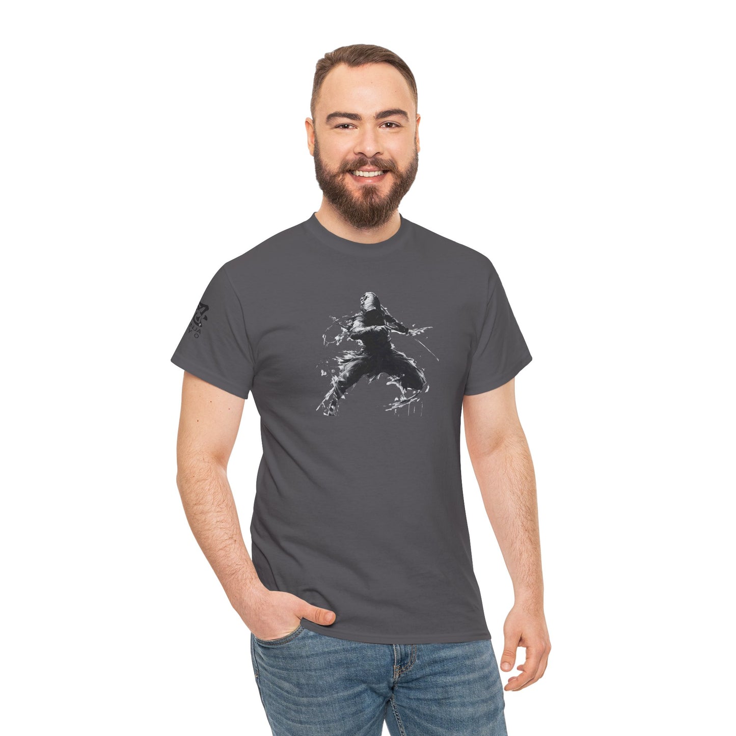 Ninja "Backstep" T-Shirt / Japanese warriors / Japanese culture clothing