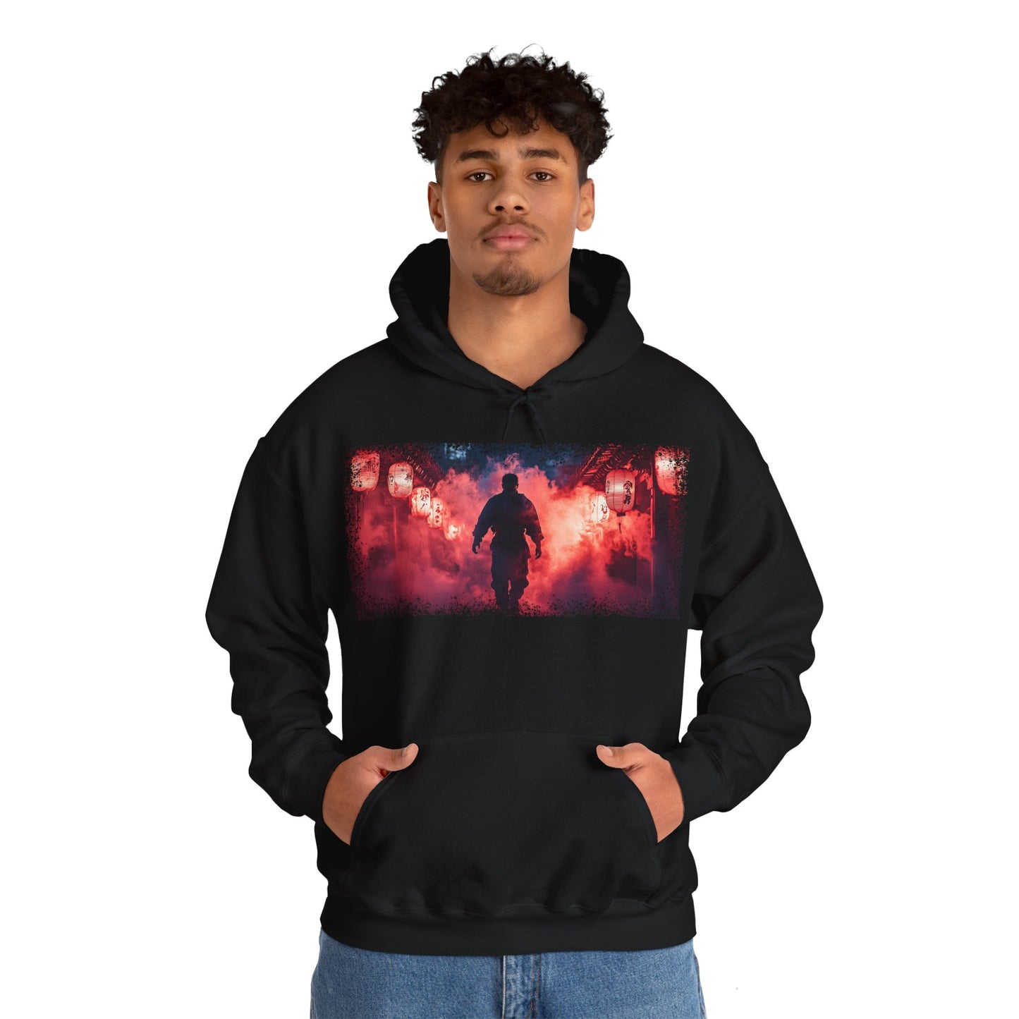 Ninja "Smoke Bomb" Hoodie / Japanese warriors / Japanese culture clothing