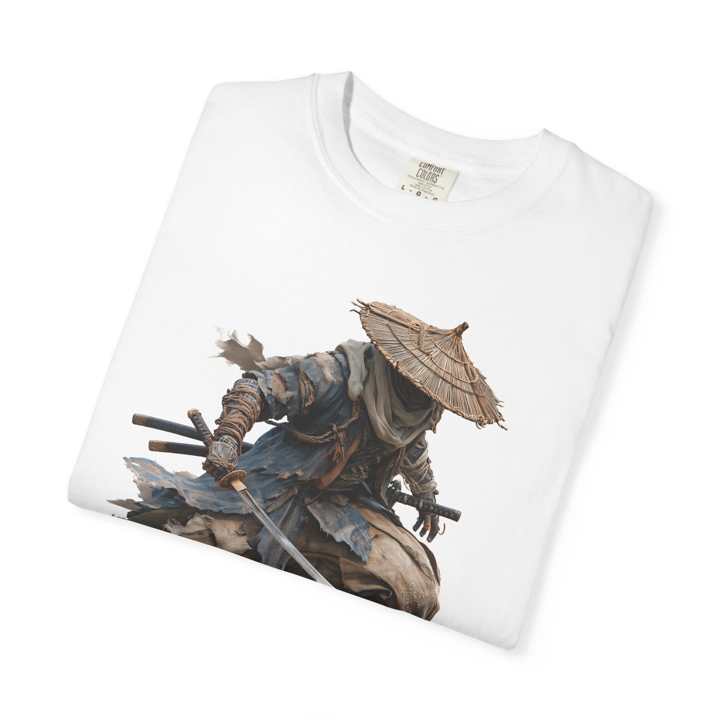 "Straw Hat Ronin" T-Shirt / Japanese warriors / Japanese shirts / Samurai shirts