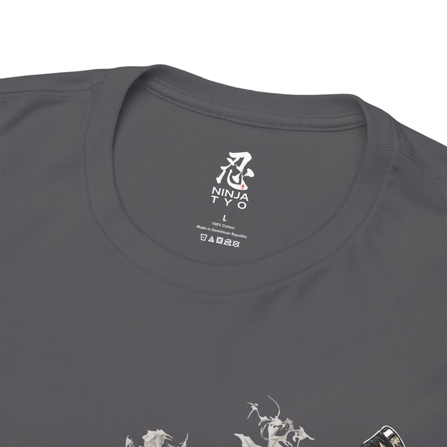 Ninja TYO "Black Flame Katana" T-Shirt / Japanese warriors / Japanese culture clothing
