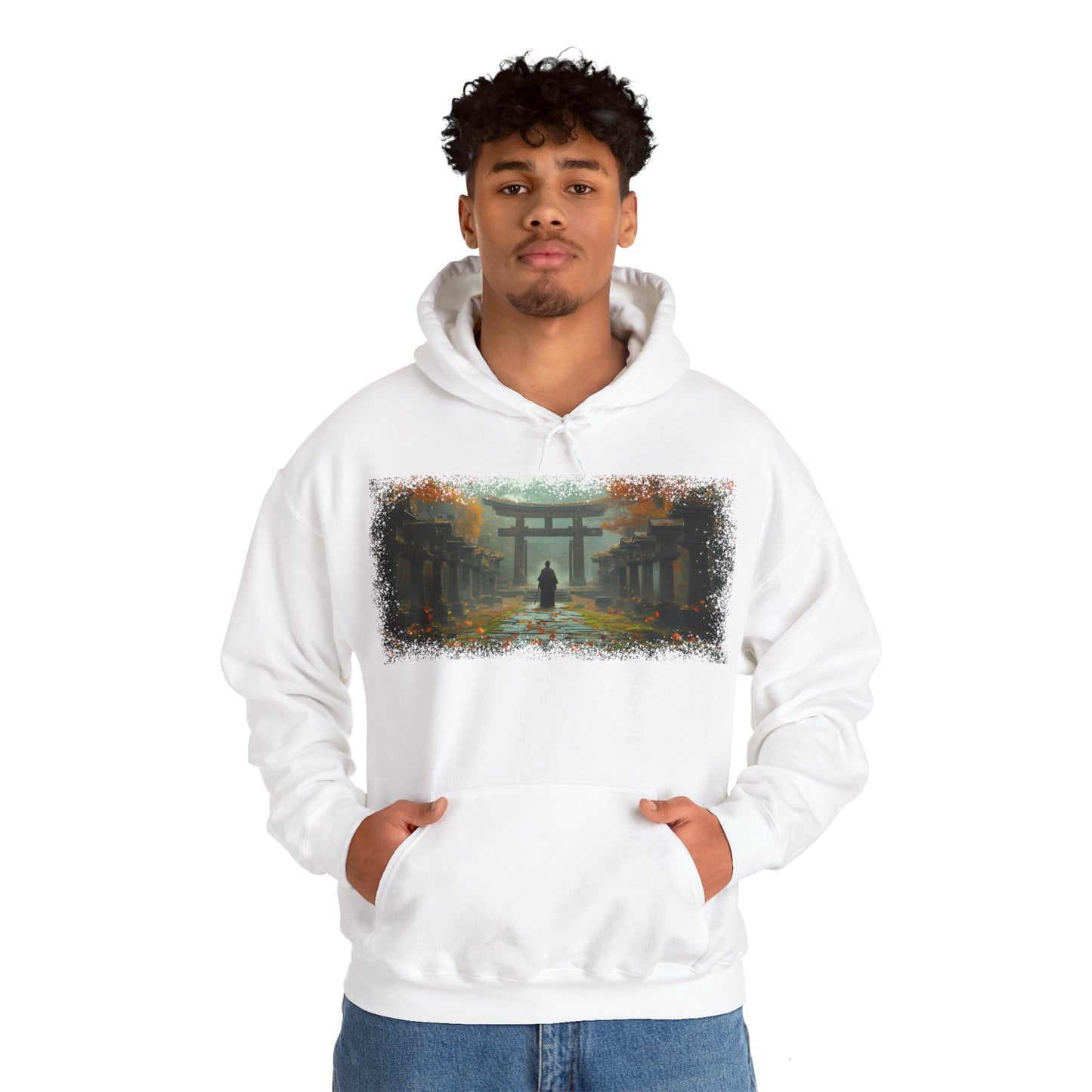 Ronin "Torii" Hoodie / Japanese warriors / Japanese culture clothing
