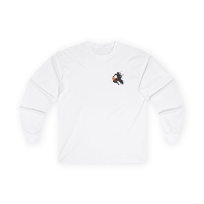 Graphic Long Sleeve T-Shirt — “Katon no Jutsu” Design — Japanese Streetwear Clothing