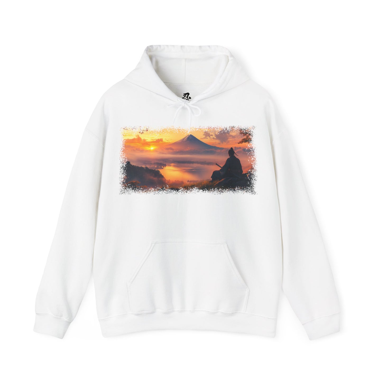Ronin "Mt.Fuji Sunset" Hoodie / Japanese warriors / Japanese culture clothing