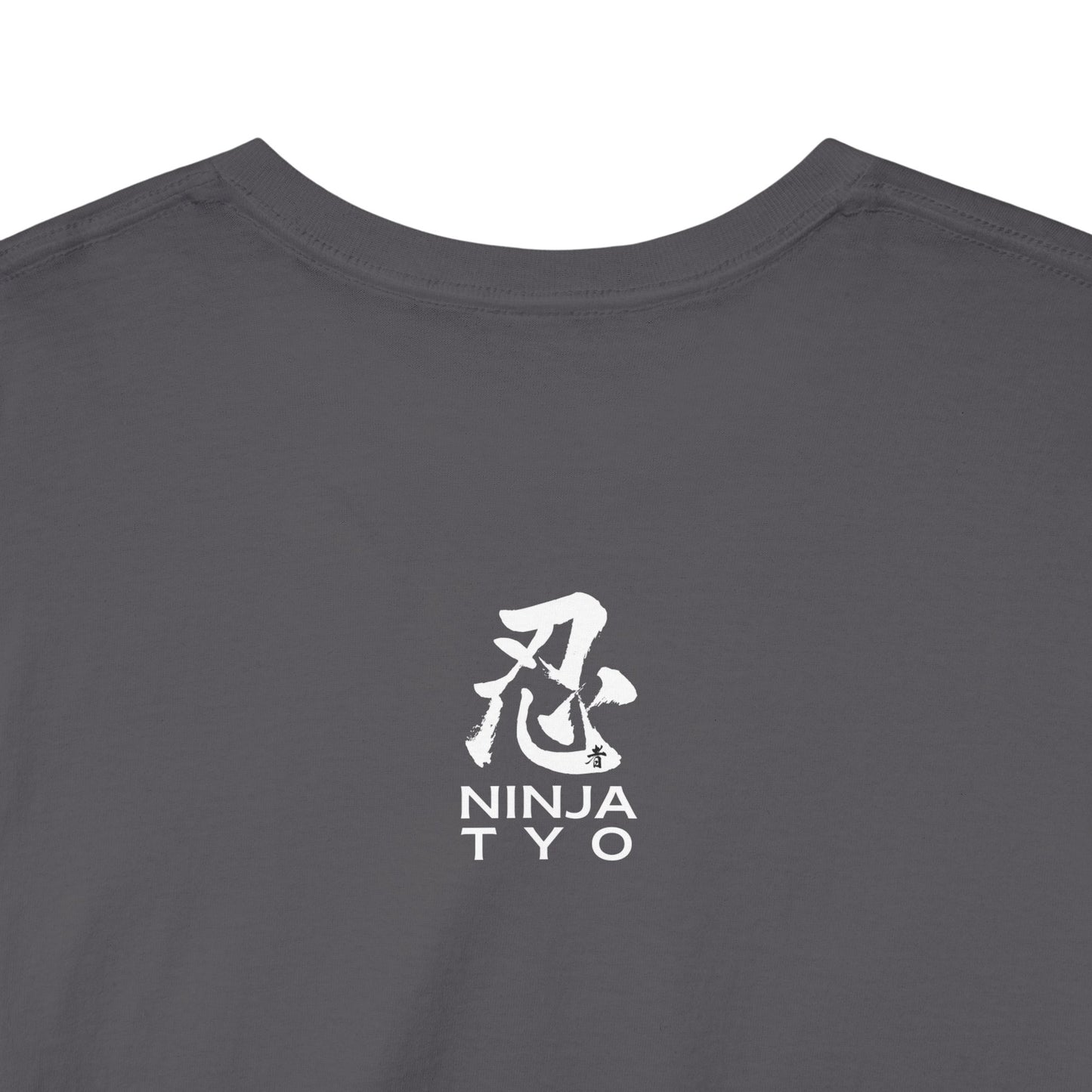 Men’s Graphic T-Shirt — “Wave of Kanagawa” Warrior Design — Ninja, Samurai, Ronin, Japanese Streetwear Tee