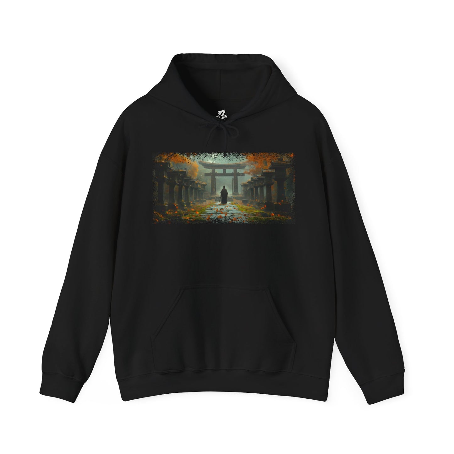 Graphic Hoodie — “Torii” Design — Japanese Streetwear Clothing