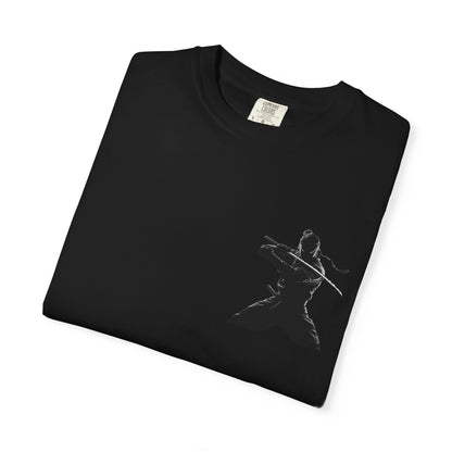 Shadow Ninja Silhouette Graphic T-Shirt — Japanese Streetwear | NINJA TYO