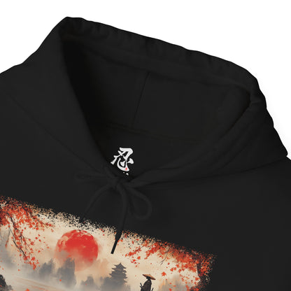 Graphic Hoodie — “Hinomaru” Design — Japanese Streetwear Clothing