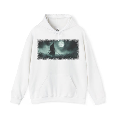 Ronin "Moonlight" Hoodie / Japanese warriors / Japanese culture clothing