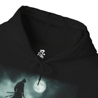 Ronin "Moonlight" Hoodie / Japanese warriors / Japanese culture clothing