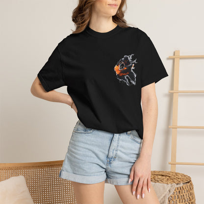 Fire Release Ninja Graphic T-Shirt — Japanese Streetwear | NINJA TYO