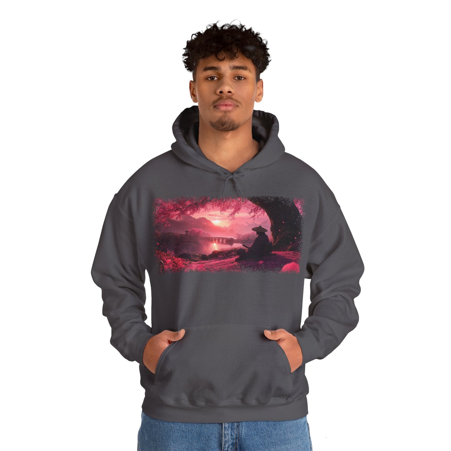Ronin "Sakura Sunset" / Japanese warriors / Japanese culture clothing