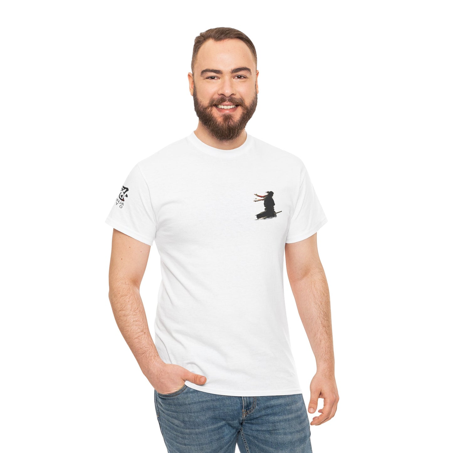 Graphic T-Shirt — “Red Scarf” Design — Streetwear Clothing