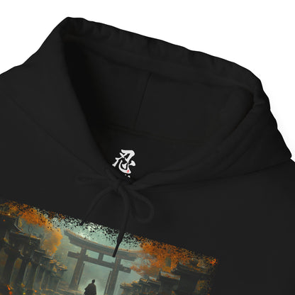 Graphic Hoodie — “Torii” Design — Japanese Streetwear Clothing