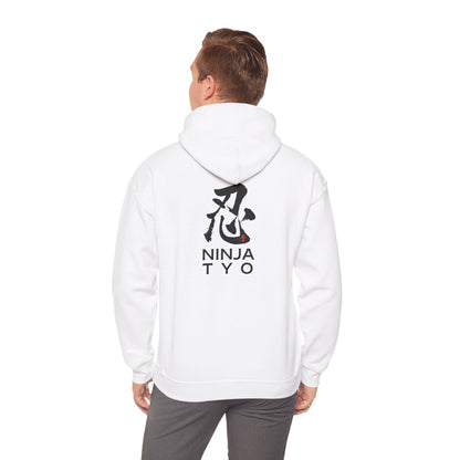 Men’s Graphic Hoodie — “Torii” Warrior Design — Ninja, Samurai, Ronin, Japanese Streetwear Hoodie