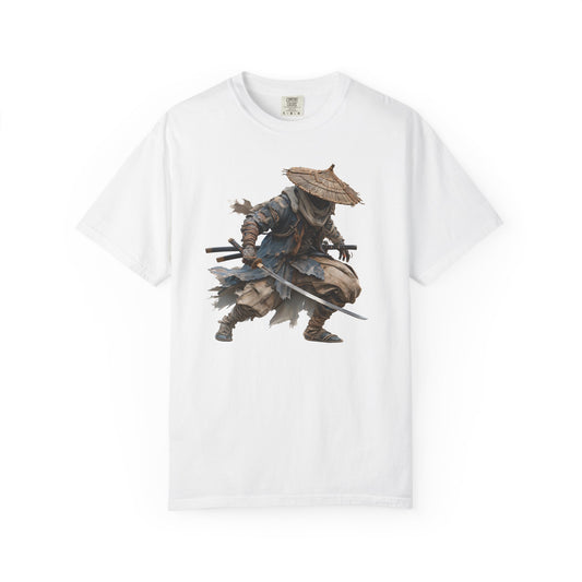 "Straw Hat Ronin" T-Shirt / Japanese warriors / Japanese shirts / Samurai shirts