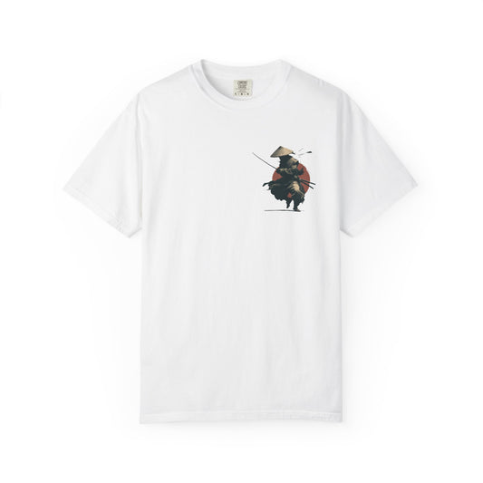 Men’s Graphic T-Shirt — “Stealth Sprint” Warrior Design — Ninja, Samurai, Ronin, Japanese Streetwear Tee