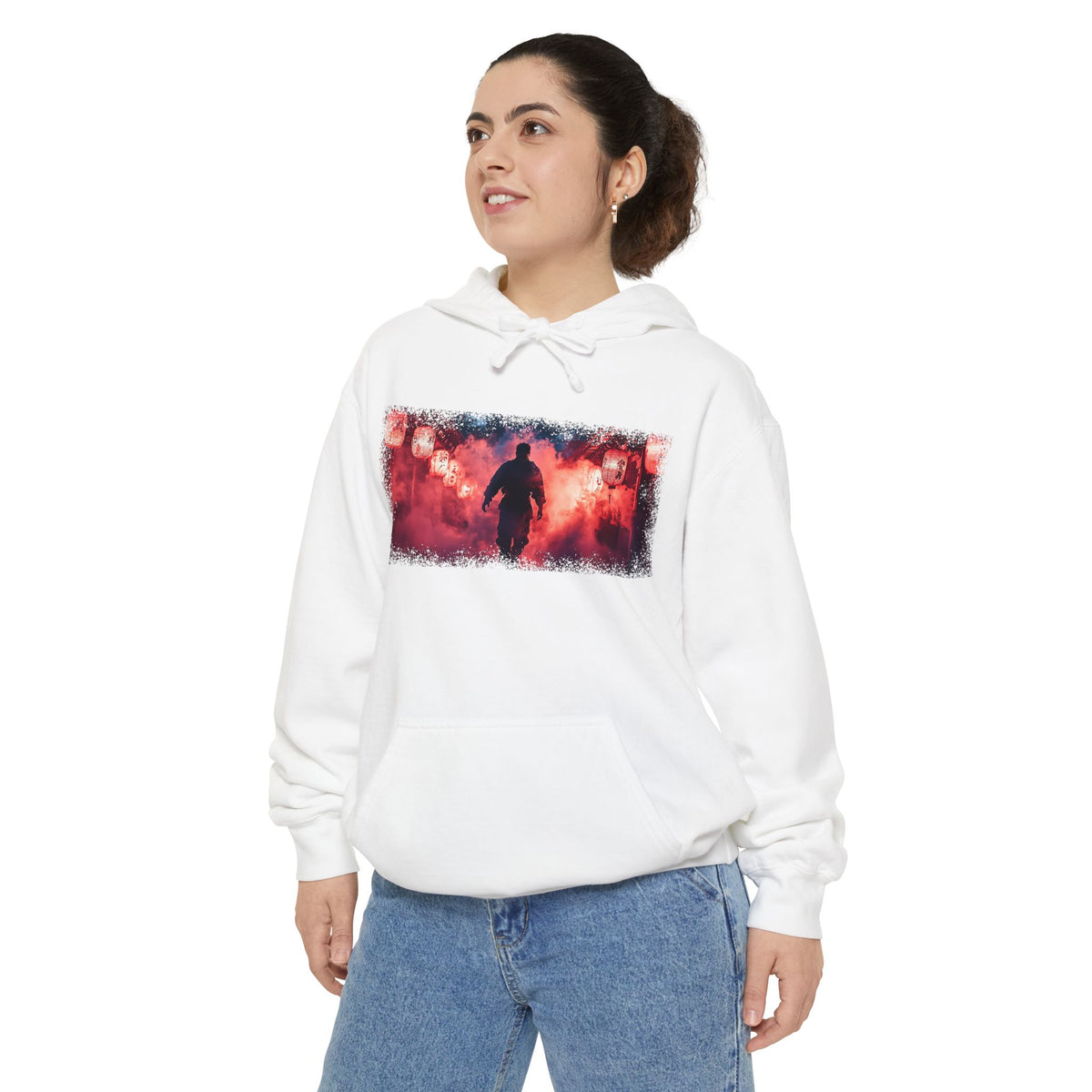 Smoke Bomb Ninja Graphic Hoodie — Japanese Streetwear | NINJA TYO