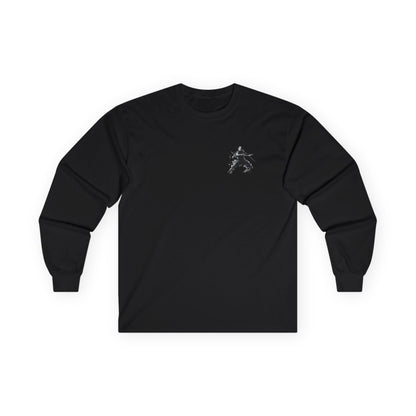 Graphic Long Sleeve T-Shirt — “Backstep” Design — Japanese Streetwear Clothing