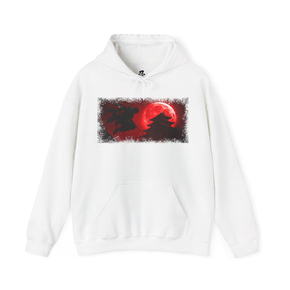 Graphic Hoodie — “Blood Moon” Design — Japanese Streetwear Clothing