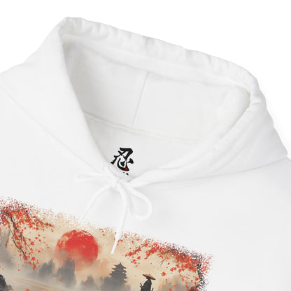 Graphic Hoodie — “Hinomaru” Design — Japanese Streetwear Clothing