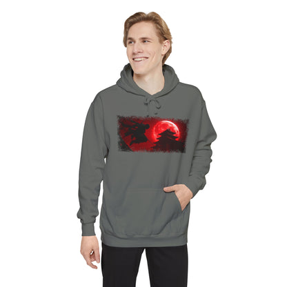 Blood Moon Ninja Graphic Hoodie — Japanese Streetwear | NINJA TYO
