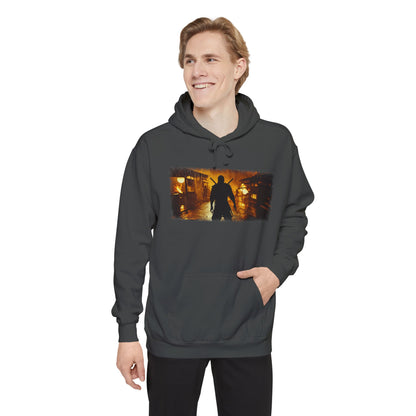 Dual Katana Ronin Graphic Hoodie — Japanese Streetwear | NINJA TYO