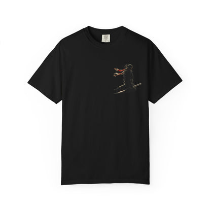 Red Scarf Ronin Graphic T-Shirt — Japanese Streetwear | NINJA TYO